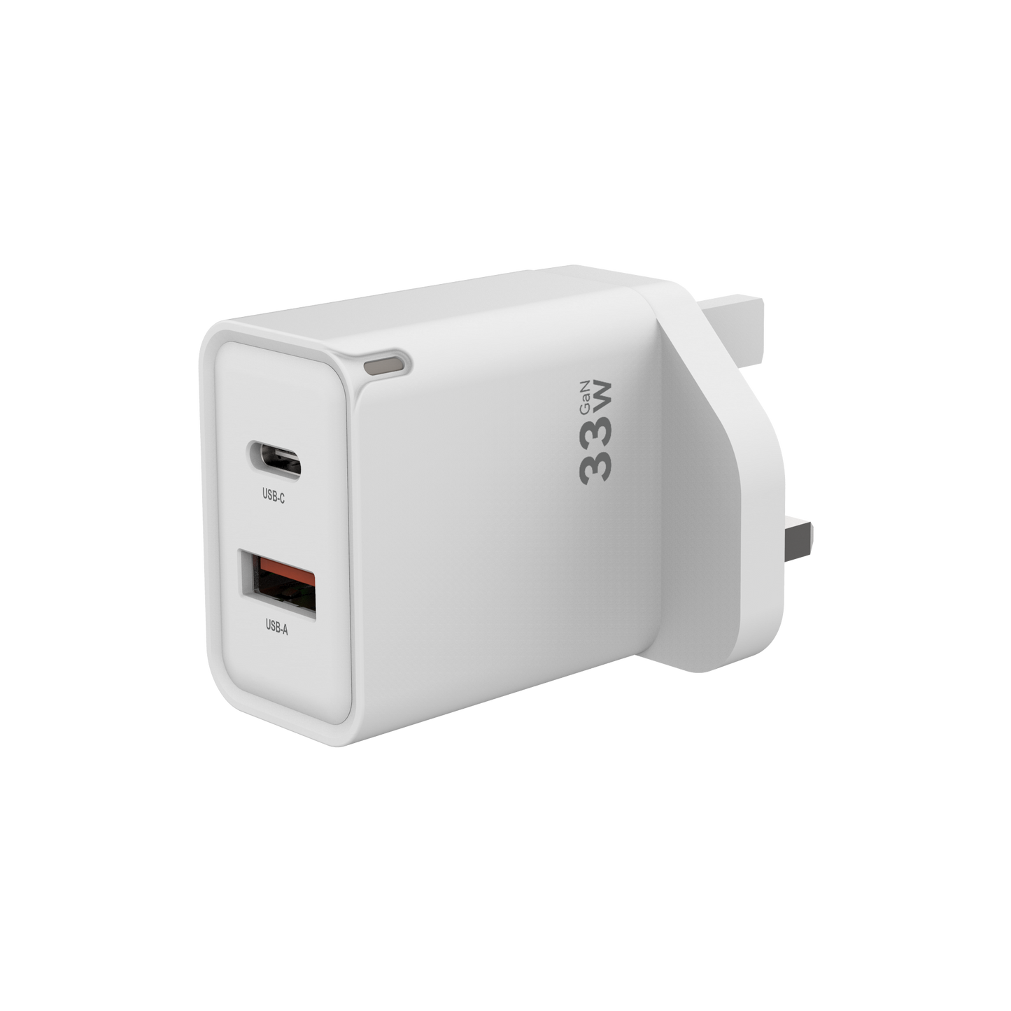 USB-C + USB-A GaN Home Charger 33W