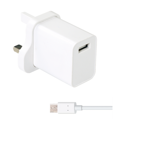 18W QC Micro-USB to USB-A Home charger     UK