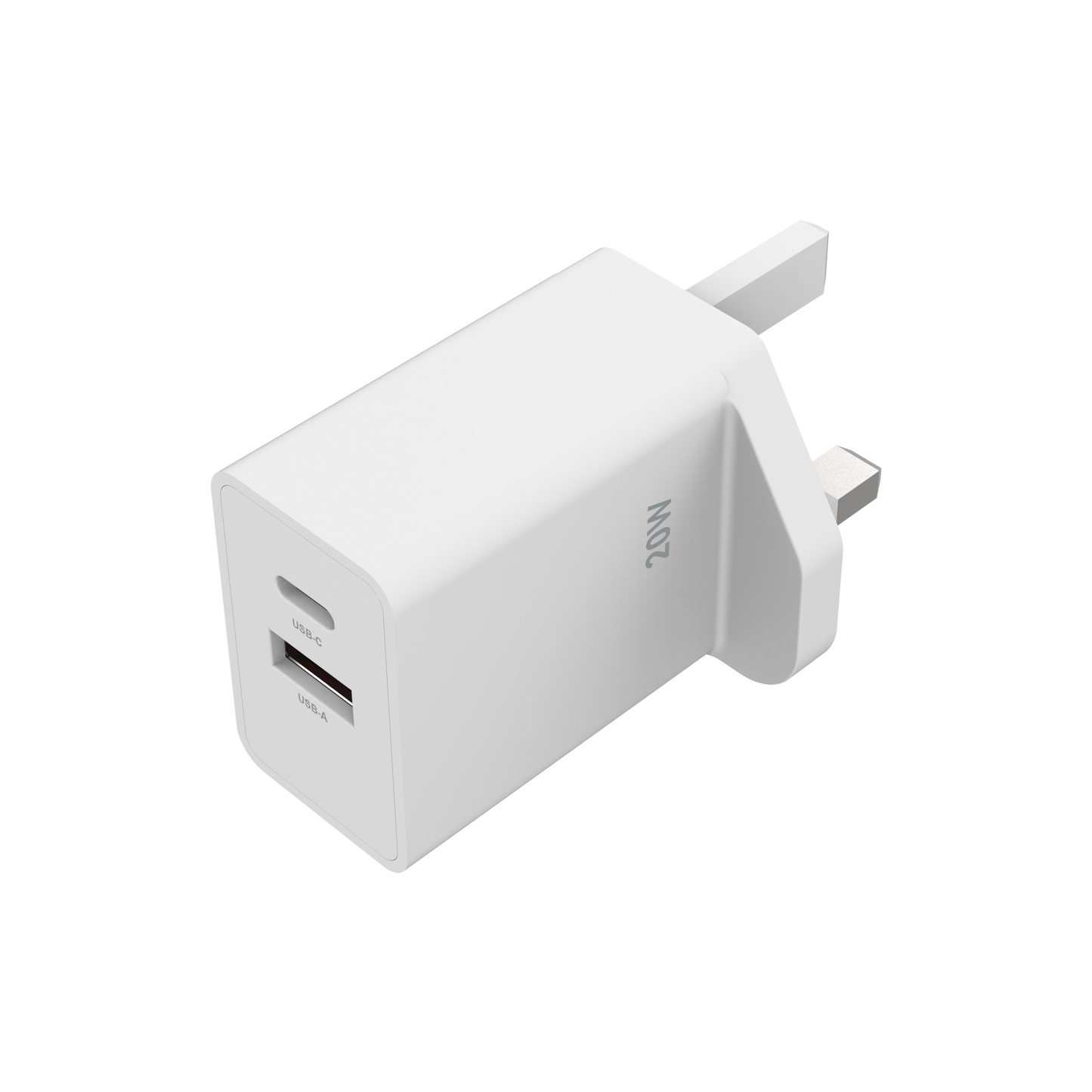 USB-C + USB-A Home Charger 20W