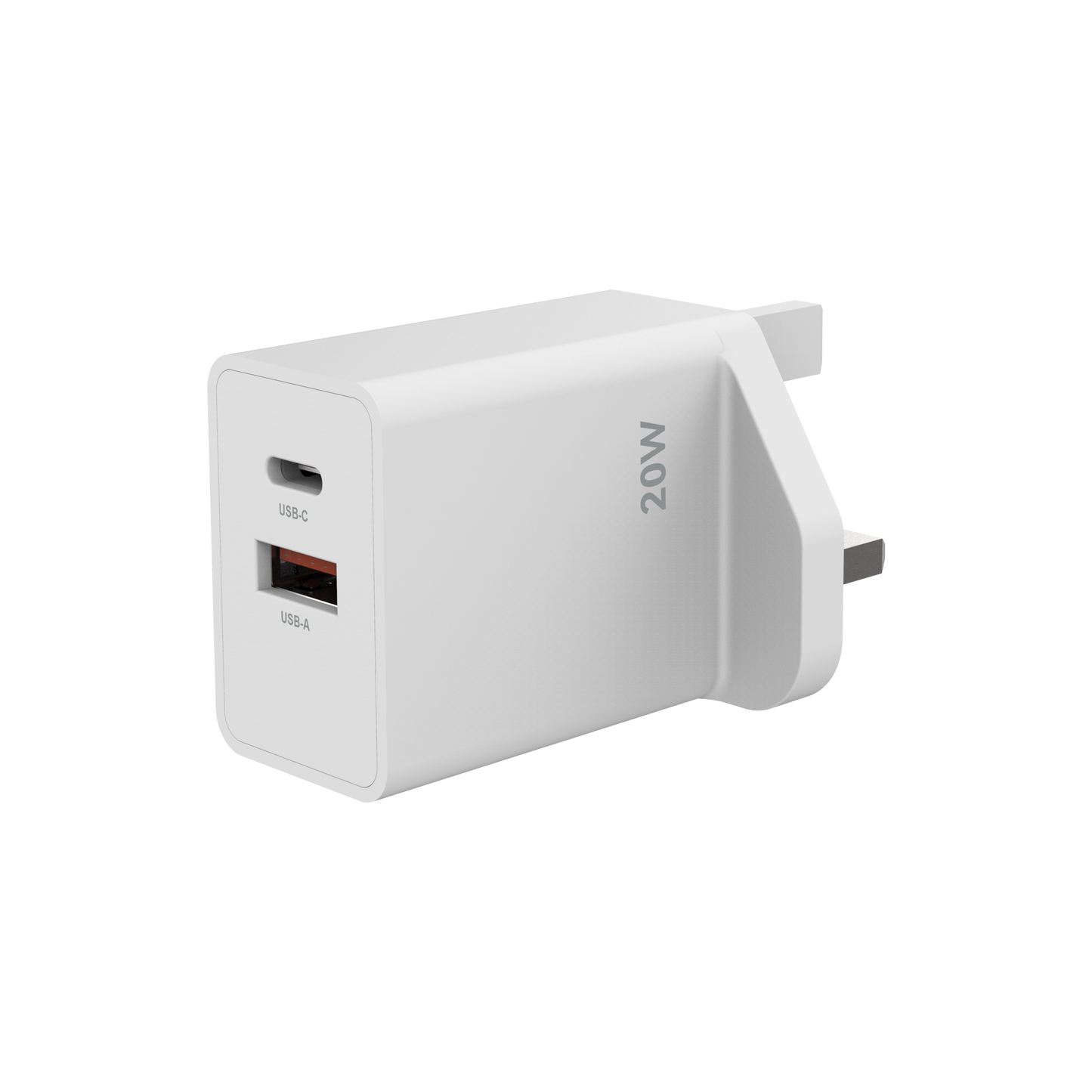 USB-C + USB-A Home Charger 20W