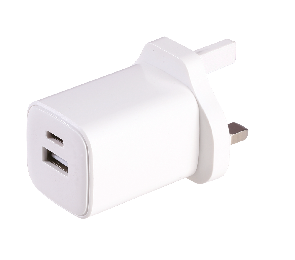 USB-C + USB-A Dual PD Home Charger <br> UK
