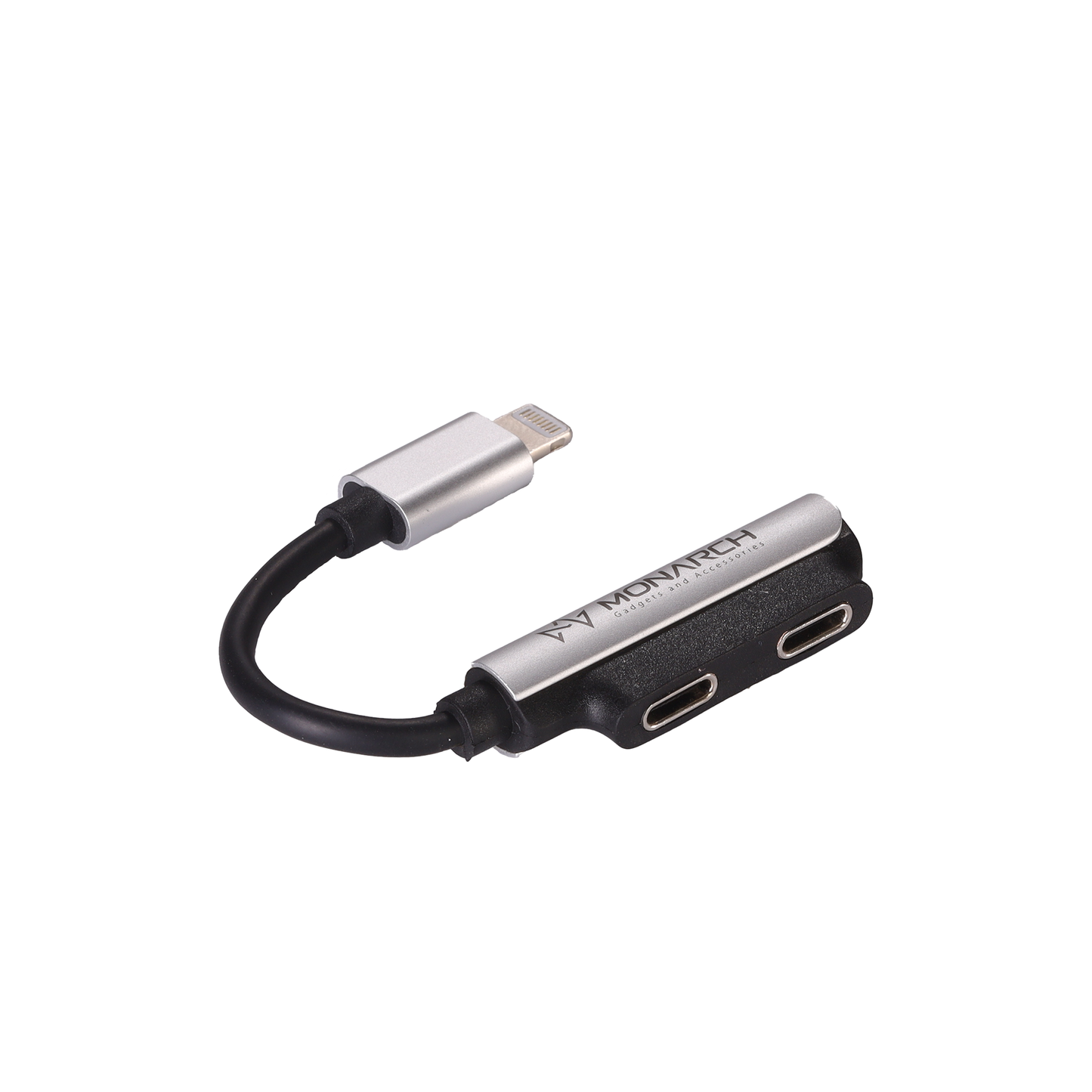 A12 Lightning to Lightning Audio+Charging Splitter