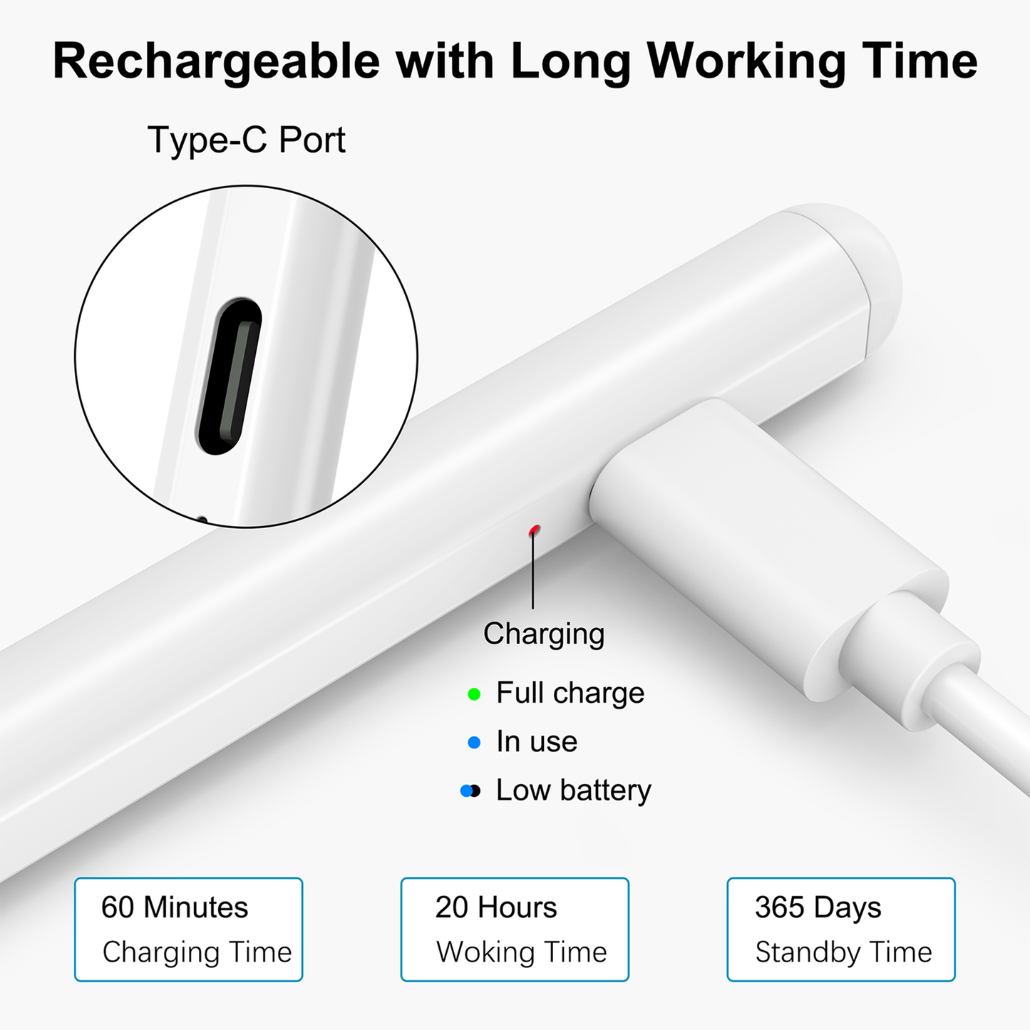 K503 Universal Stylus Pen (For iOS and Android devices)