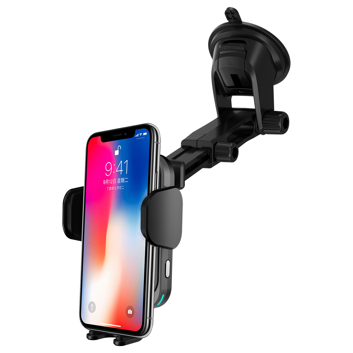 18W CarMate M1 Wireless Charger & Car Mount
