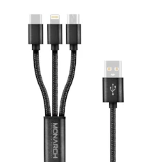 3 in 1 Trio-2 Charging Cable