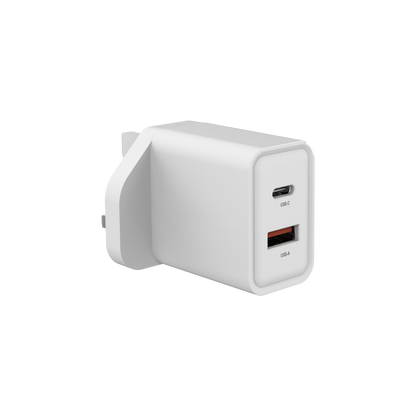 USB-C + USB-A GaN Home Charger 33W