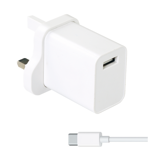 18W QC USB-C to USB-A Home charger     UK