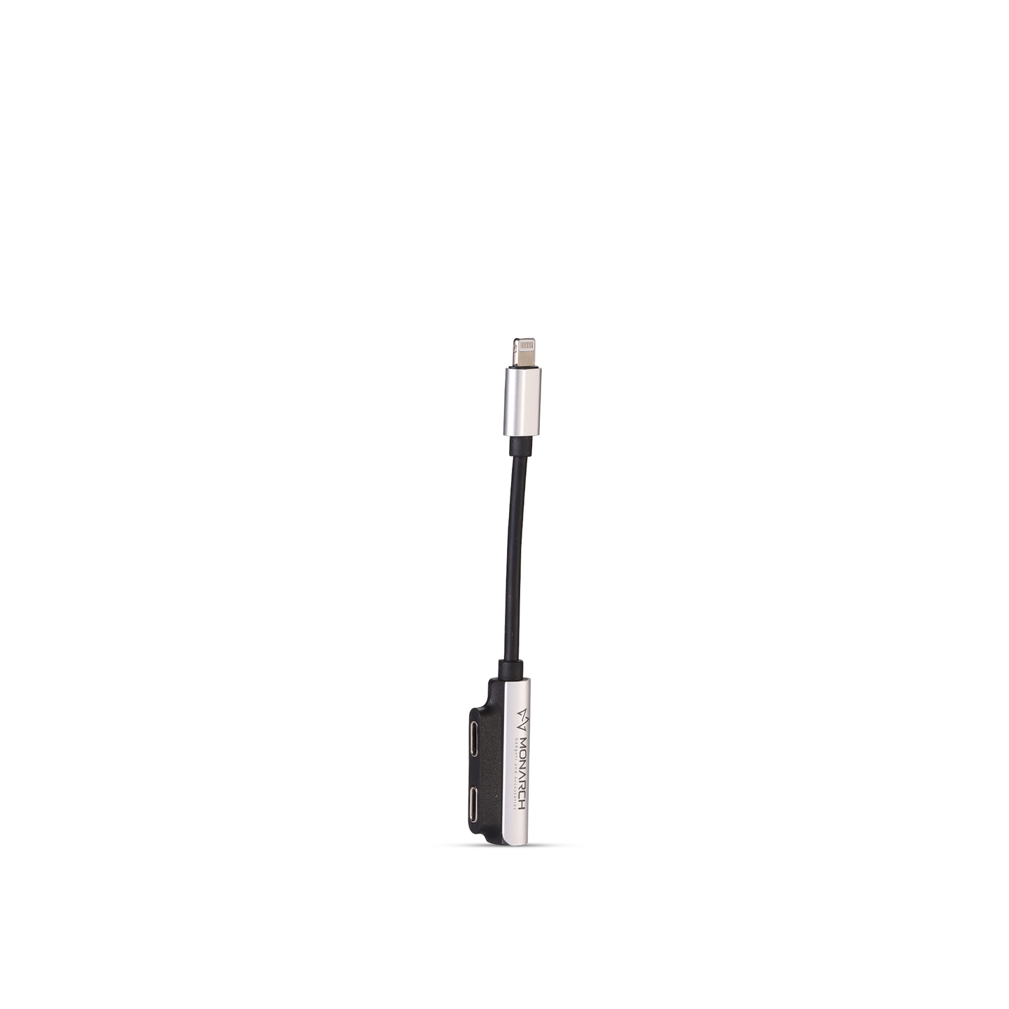 A12    Lightning to Lightning Audio+Charging Splitter