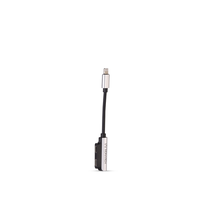 A12    Lightning to Lightning Audio+Charging Splitter