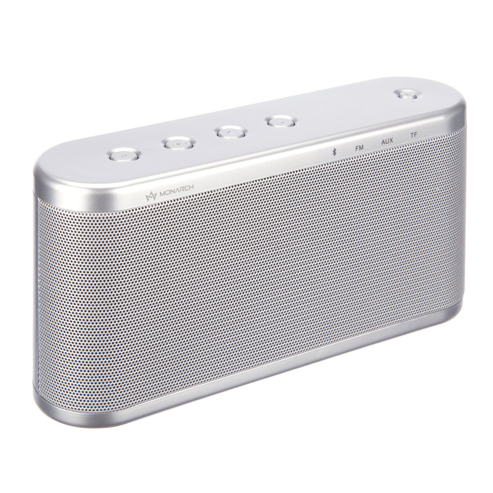 Portable Bluetooth Speaker with inbuit Mic- Silver